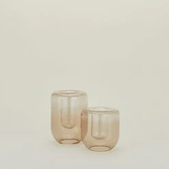 ferm LIVING Store 7 Opal Vase - Brown Topaz