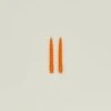 Twisted Taper Candle, Set Of 2 - Orange -ferm LIVING Store MMA.100.40.001.700 a1