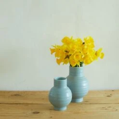 Essential Ceramic Vase - Sky -ferm LIVING Store MarchShoot Day3PD0381 Sky