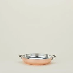 Copper Two Handled Saute Pan, 11"