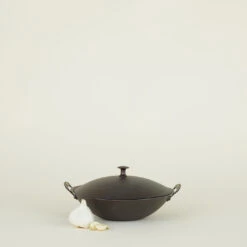 Spun Iron Wok Lid -ferm LIVING Store NTF wok 1copy 7259eb07 1fc2 48fa 839d f224ca152cb2