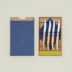 Opinel Ash Steak Knives, Set Of 4 -ferm LIVING Store OPN.500.70.005.BCH a2 RT