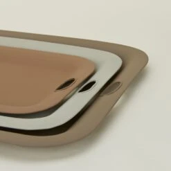 Nesting Trays, Set Of 3 - Mushroom -ferm LIVING Store SMD.100.60.001.740 DETAIL