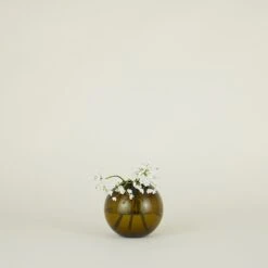 Aurora Sphere Vase - Olive -ferm LIVING Store SPRING202111436 RT