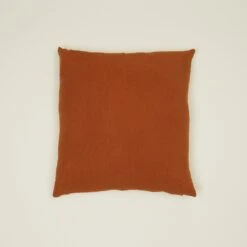 Simple Linen Euro Sham - Terracotta