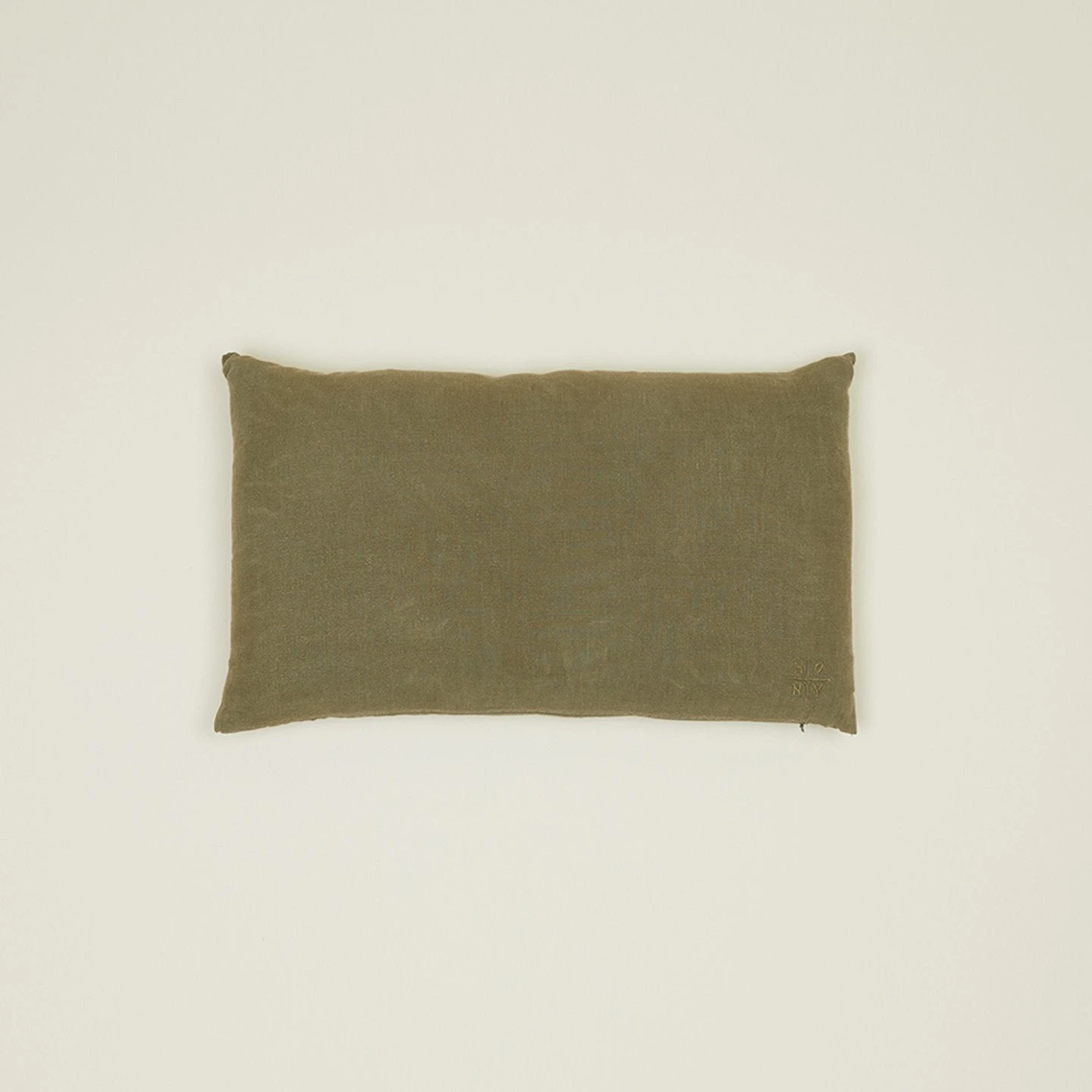 Simple Linen 12x22 Pillow - Olive 3 Simple Linen 12x22 Pillow - Olive