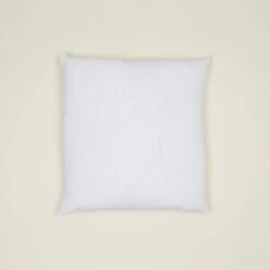 Simple Linen 22x22 Pillow - White