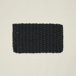 Woven Rope Doormat - Charcoal