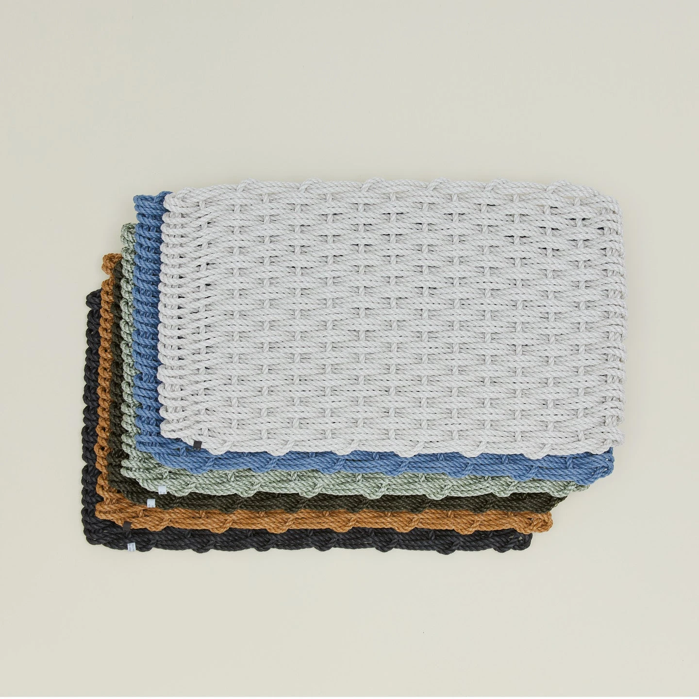 Woven Rope Doormat - Oyster 4 Woven Rope Doormat - Oyster - Image 2