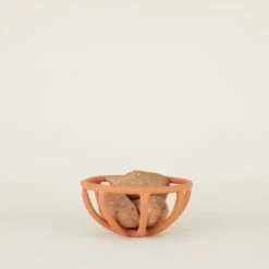 Prong Bowl - Terracotta -ferm LIVING Store VAS prongbowl TC large1
