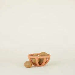 Prong Bowl - Terracotta -ferm LIVING Store VAS prongbowl TCsmall2