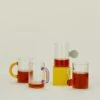 Glass Tea Cups, Set Of 4 -ferm LIVING Store and jacob clear glass tea cups ANJ.500.30.001 styled