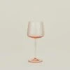 Ribbed White Wine Glass