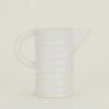 Pleated Pitcher 2 Pleated Pitcher -ferm LIVING Store areaware white pleated pitcher ARE.500.30.001