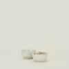 Essential Extra Small Bowl, Set Of 2 - Bone -ferm LIVING Store essential bone smallbowl HNY.500.10.065 styled