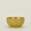 Essential Serving Bowl - Mustard -ferm LIVING Store essential mustard servingbowl HNY.500.20.067