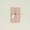Simple Linen Fitted Sheet - Blush -ferm LIVING Store fittedfitted2021 JUNE HNY NEW WEBSITE19483