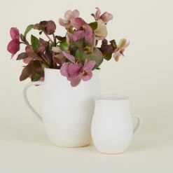 ferm LIVING Store -ferm LIVING Store sheldon ceramics white stoneware pitcher SDC.500.20.004.000 styled