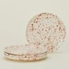 Splatterware Plate, Set Of 4 - Terra -ferm LIVING Store sirmadam terra dinnerplate SMD.500.10.002