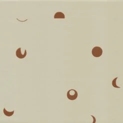 Spaced Moons Wallpaper - Bone